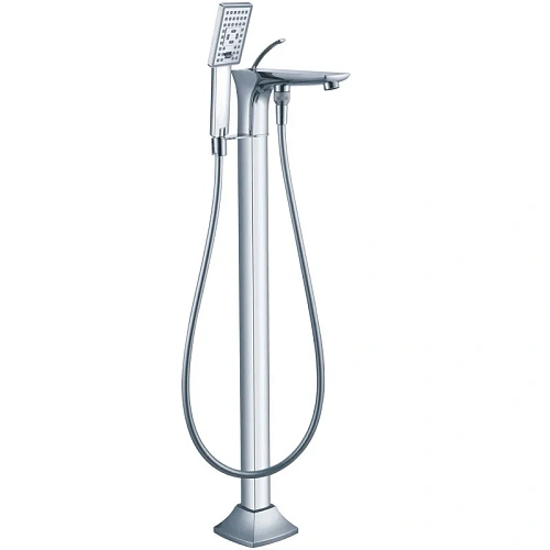 Смеситель для ванны Aquanet JA-6001 напольный 00181594 Смеситель для ванны Aquanet JA-6001 напольный 00181594