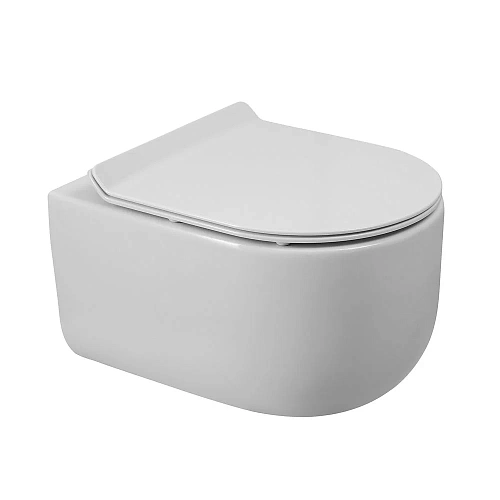 Унитаз подвесной BelBagno SOFT-TOR BB084CH-TOR/BB2111SC безободковый с сиденьем Унитаз подвесной BelBagno SOFT-TOR BB084CH-TOR/BB2111SC безободковый с сиденьем