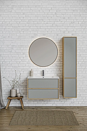 Тумба с раковиной Aquatek ЛИБРА 100см AQ66100-DO-LG серый туман Тумба с раковиной Aquatek ЛИБРА 100см AQ66100-DO-LG серый туман