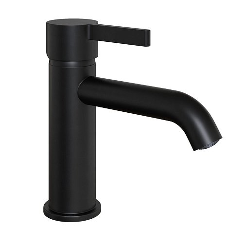 Смеситель для раковины Paini Brera 74PZ205O без донного клапана, черный матовый PVD Смеситель для раковины Paini Brera 74PZ205O без донного клапана, черный матовый PVD