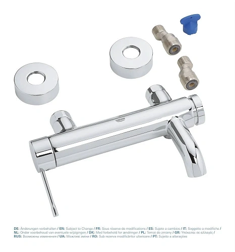 Смеситель для ванны GROHE Essence+ (33624001) хром Смеситель для ванны GROHE Essence+ (33624001) хром
