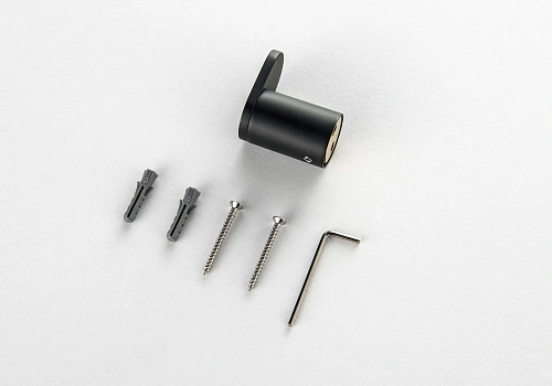 Крючок Aquatek ЛИРА AQ4425MB черный матовый Крючок Aquatek ЛИРА AQ4425MB черный матовый