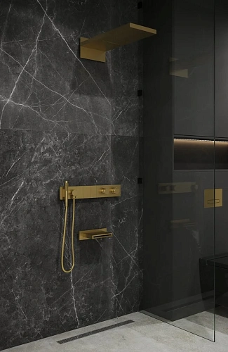 Душевая система Boheme ZODIAC Gun Metal встраиваемая 132-2-GM Душевая система Boheme ZODIAC Gun Metal встраиваемая 132-2-GM