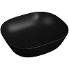 Картинка анонса товара «раковина vitra plural 7810b483-0016 45 см квадратная, черная матовая»