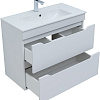 Тумба под раковину Aquanet Практика 80 00347965 белый глянец Тумба под раковину Aquanet Практика 80 00347965 белый глянец