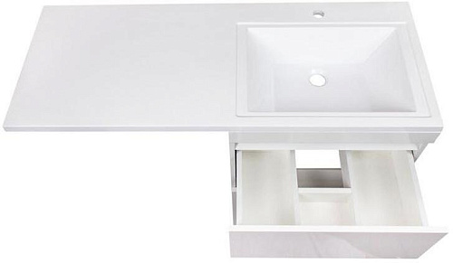 Тумба под раковину Style Line Даллас 120, Люкс белая, PLUS СС-00000388 Тумба под раковину Style Line Даллас 120, Люкс белая, PLUS СС-00000388