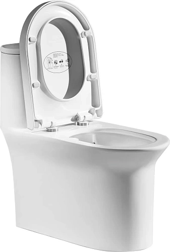 Унитаз напольный ARROW AB1802H белый без сиденья Унитаз напольный ARROW AB1802H белый без сиденья