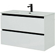Тумба под раковину De Aqua Ариетта NEW 100 белый матовый 00265582 Тумба под раковину De Aqua Ариетта NEW 100 белый матовый 00265582