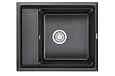 Кухонная мойка Granula KS-6004, ЧЁРНЫЙ, кварц 600х510 Кухонная мойка Granula KS-6004, ЧЁРНЫЙ, кварц 600х510