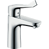 Картинка анонса товара «смеситель для раковины hansgrohe focus без сливного набора, с длинной рукояткой 31915000, хром»