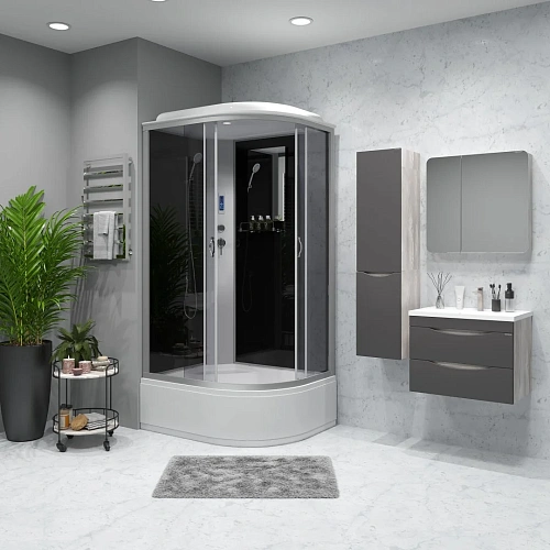 Душевая кабина Niagara Classic NG-2510-14LP (1200х800х2150) высокий поддон (40см) стекло тонированное 25101434LP Душевая кабина Niagara Classic NG-2510-14LP (1200х800х2150) высокий поддон (40см) стекло тонированное 25101434LP