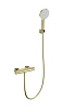 Смеситель для душа Wonzon &amp; Woghand с термостатом, брашированное золото (WW-B2003-A-BG)