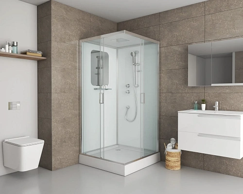 Душевая кабина Niagara Premium NG-6001-01Q (900х900х2100) низкий поддон (16 см) стекло прозрачное 60010114Q Душевая кабина Niagara Premium NG-6001-01Q (900х900х2100) низкий поддон (16 см) стекло прозрачное 60010114Q