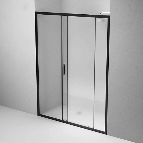 Душевая дверь AM.PM Gem W90G-150-1-195BM 150х195, стекло матовое, профиль черный матовый Душевая дверь AM.PM Gem W90G-150-1-195BM 150х195, стекло матовое, профиль черный матовый