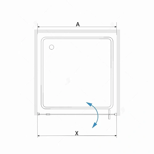 Душевая дверь RGW Stilvoll SV-02 06320208-11 Душевая дверь RGW Stilvoll SV-02 06320208-11