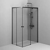 Душевой уголок AM.PM X-Joy W94G-403-120280-BT1K раздвижные двери 120x80 профиль черный матовый, стекло прозрачное Душевой уголок AM.PM X-Joy W94G-403-120280-BT1K раздвижные двери 120x80 профиль черный матовый, стекло прозрачное