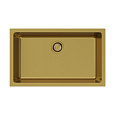 Кухонная мойка Omoikiri Okinoshima 76-U/I-G Matt Natceramic/золото 4993169 Кухонная мойка Omoikiri Okinoshima 76-U/I-G Matt Natceramic/золото 4993169