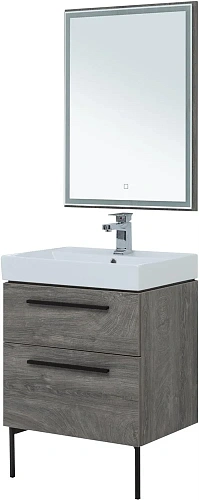 Комплект мебели Aquanet Nova 60 дуб рошелье (2 ящика) 00246281 Комплект мебели Aquanet Nova 60 дуб рошелье (2 ящика) 00246281