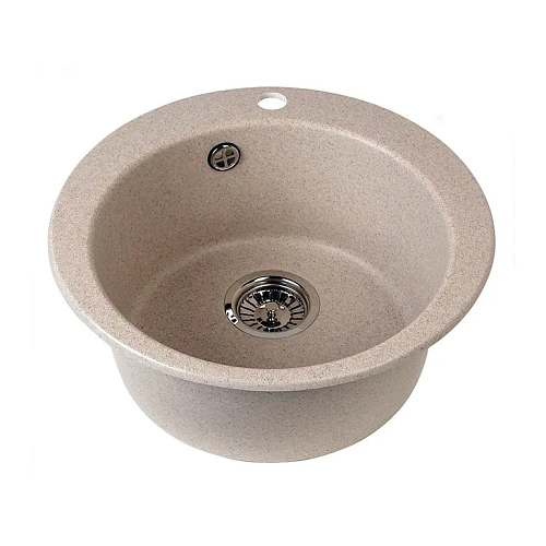 Кухонная мойка Aquaton Иверия 480 мм, 110-М.03.403, розовая 1A711032IV110 Кухонная мойка Aquaton Иверия 480 мм, 110-М.03.403, розовая 1A711032IV110