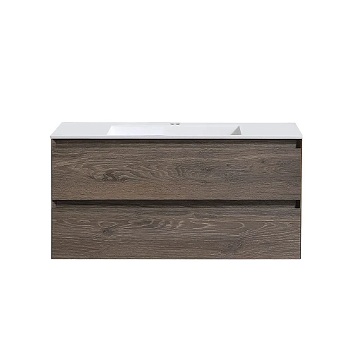 Тумба под раковину Vincea Luka 1000 подвесная, 2 выкатных ящика soft-close, R.Oak VMC-2L100RO Тумба под раковину Vincea Luka 1000 подвесная, 2 выкатных ящика soft-close, R.Oak VMC-2L100RO