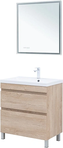 Тумба под раковину Aquanet Нота New 75 00344143 дуб светлый Тумба под раковину Aquanet Нота New 75 00344143 дуб светлый