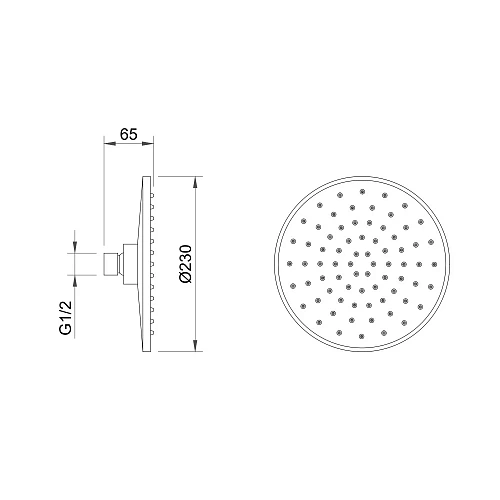 Душевая система BERGES NARDIS 3R встраиваемая, поворотный излив, черный матовый 071014 Душевая система BERGES NARDIS 3R встраиваемая, поворотный излив, черный матовый 071014