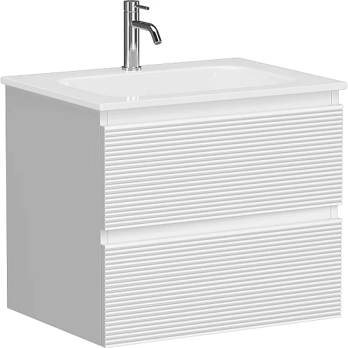 Тумба под раковину Sancos Folk FL60W 590х445х500 Bianco, подвесная Тумба под раковину Sancos Folk FL60W 590х445х500 Bianco, подвесная