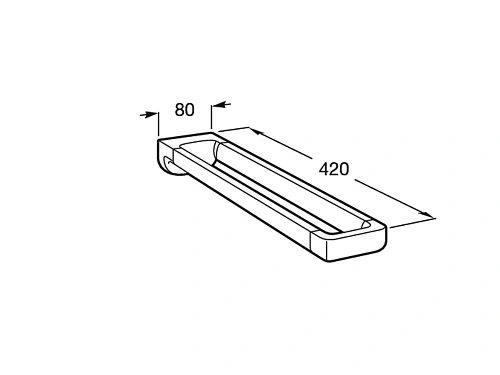 Полотенцедержатель Roca Tempo 817031001 Полотенцедержатель Roca Tempo 817031001