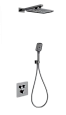 Душевая система Wonzon & Woghand с термостатом, встраиваемая, темный графит (WW-B4003-BGG) Душевая система Wonzon & Woghand с термостатом, встраиваемая, темный графит (WW-B4003-BGG)