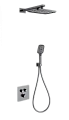 Душевая система Wonzon & Woghand с термостатом, встраиваемая, темный графит (WW-B4003-BGG) Душевая система Wonzon & Woghand с термостатом, встраиваемая, темный графит (WW-B4003-BGG)