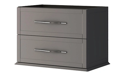 Тумба под раковину CEZARES TIFFANY 74x46x55 подвесная с двумя выдвижными ящиками, 55330 Verde opaco Тумба под раковину CEZARES TIFFANY 74x46x55 подвесная с двумя выдвижными ящиками, 55330 Verde opaco