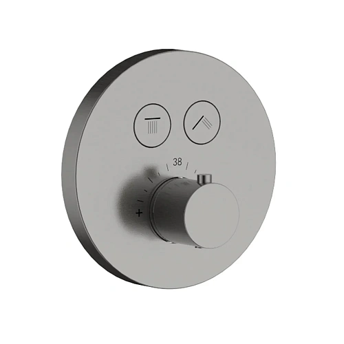 Душевая система AQUAme AQM 8403GM встраиваемая с термостатом, Gun metal AQM8403GM Душевая система AQUAme AQM 8403GM встраиваемая с термостатом, Gun metal AQM8403GM