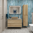 Тумба со столешницей и раковиной BelBagno KRAFT 80 kraft80rnn-kepmco-1302h316-set подвесная KRAFT80RNN-KEPMCO-1302H316-SET Тумба со столешницей и раковиной BelBagno KRAFT 80 kraft80rnn-kepmco-1302h316-set подвесная KRAFT80RNN-KEPMCO-1302H316-SET