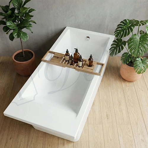 Ванна из искусственного камня Delice Diapason Ultra 150х70 DLR330047-G с узким бортом глянцевая Ванна из искусственного камня Delice Diapason Ultra 150х70 DLR330047-G с узким бортом глянцевая