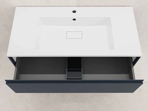 Тумба под раковину Style Line ЛИМА 100 ЛС-00002349 напольная черный Тумба под раковину Style Line ЛИМА 100 ЛС-00002349 напольная черный