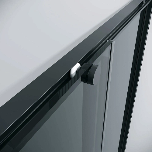 Душевая дверь GROSSMAN 1/2.К33.01.10.21.10 Galaxy (100x195) черный матовый, стекло тонированное Душевая дверь GROSSMAN 1/2.К33.01.10.21.10 Galaxy (100x195) черный матовый, стекло тонированное