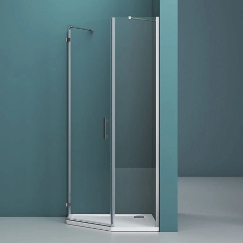 Душевой уголок BelBagno KRAFT-P-1-90-C-Cr-L 900x900 мм Душевой уголок BelBagno KRAFT-P-1-90-C-Cr-L 900x900 мм