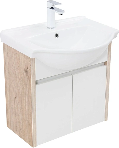 Тумба под раковину Aquanet Сидней 60 00345121 дуб кантри/белый Тумба под раковину Aquanet Сидней 60 00345121 дуб кантри/белый