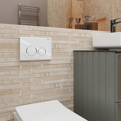 Клавиша смыва CHARUS SPAZIO FP.330.11.01 белый Клавиша смыва CHARUS SPAZIO FP.330.11.01 белый