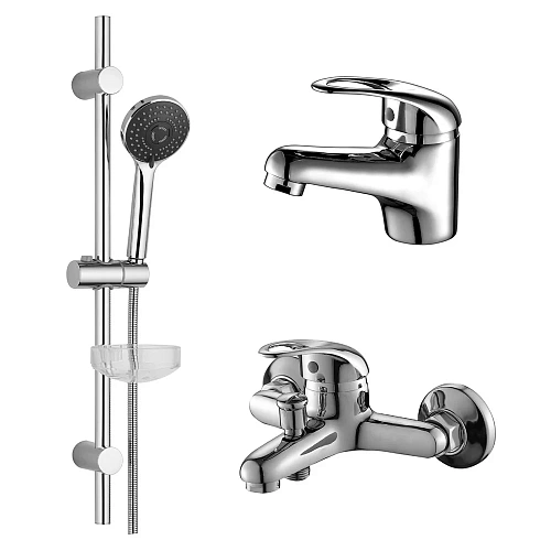 Комплект смесителей Agger Move A0631100 хром Комплект смесителей Agger Move A0631100 хром