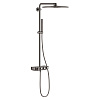 Картинка анонса товара «душевая система grohe euphoria smartcontrol 310 duo cube, темный графит глянец (26508a00) с термоста»