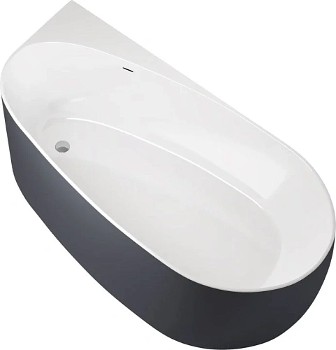 Акриловая ванна Allen Brau Priority 170x80 2.31002.20/AM белый глянец (панель антрацит) Акриловая ванна Allen Brau Priority 170x80 2.31002.20/AM белый глянец (панель антрацит)