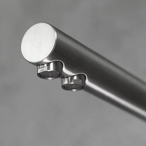 Смеситель для кухни Lemark Expert LM5063S с подключением к фильтру, сталь Смеситель для кухни Lemark Expert LM5063S с подключением к фильтру, сталь