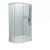 Душевая кабина Frank F412/1R М правосторонняя White без крыши белый профиль матовое стекло 120x80 20 20031