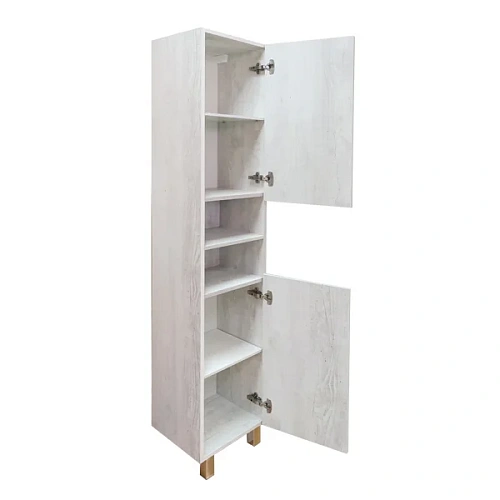 Шкаф-пенал Comforty Верона-35Н 00004142368 дуб белый Шкаф-пенал Comforty Верона-35Н 00004142368 дуб белый