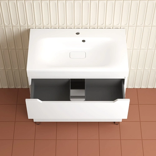 Тумба под раковину Style Line Остин 80 см ЛС-00002393 напольная, белый Тумба под раковину Style Line Остин 80 см ЛС-00002393 напольная, белый