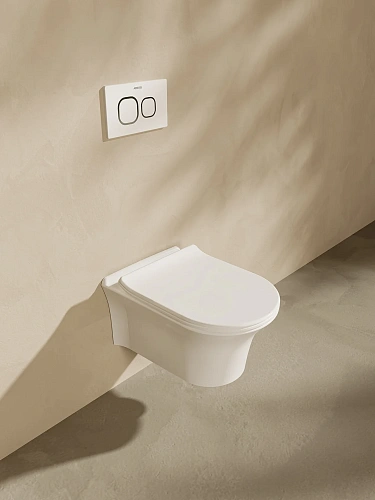 Унитаз подвесной ARROW AHB2157 без сиденья, безободковый, белый Унитаз подвесной ARROW AHB2157 без сиденья, безободковый, белый