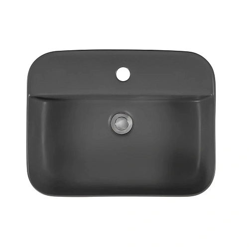 Раковина Aquatek ВЕГА AQ5506-MG 500x395x140 матовый серый, накладная Раковина Aquatek ВЕГА AQ5506-MG 500x395x140 матовый серый, накладная