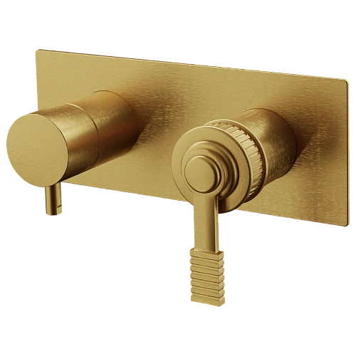 Смеситель для душа Remer Atelier AL92ZWBBG, золото брашированное Смеситель для душа Remer Atelier AL92ZWBBG, золото брашированное