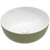 Картинка анонса товара «раковина villeroy &amp; boch artis 43 x 43 см sage green 417943bcs8 накладная»